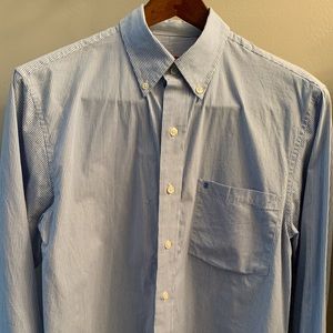 Izod dress shirt striped size small
